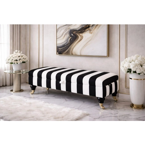 Kufer Tapicerowany Pasy Classic 01 Soft / Model QM-7 Rozmiary od 50 cm do 200 cm